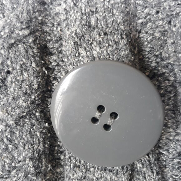 NWT Vtg Silk Angora Button Argyle Cardigan Sweater 14/16 Short Sleeve Dress Barn - Picture 4 of 7